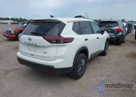 2025 Nissan Rogue S Intelligent Awd from USA, damaged, VIN 5N1BT3AB2SC791632